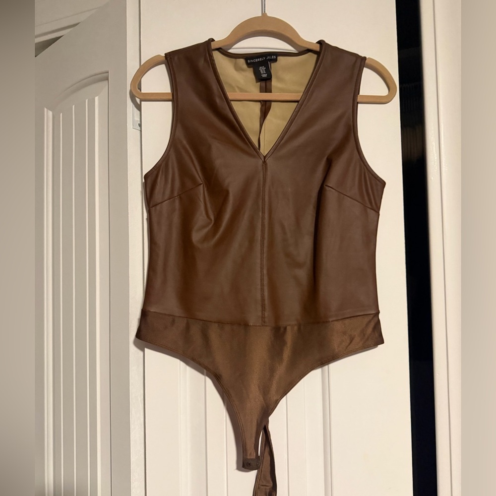 Sincerely Jules Brown Bodysuit